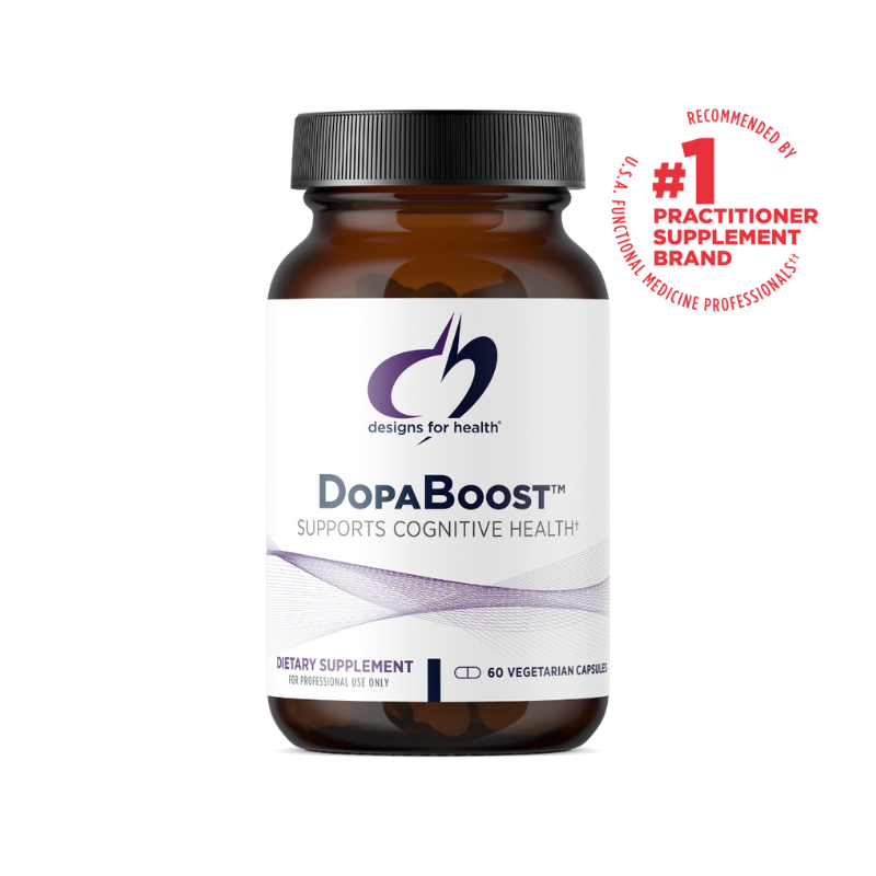 美國Designs for Health 天然多巴胺 神經支持 DopaBoost,60粒膠囊