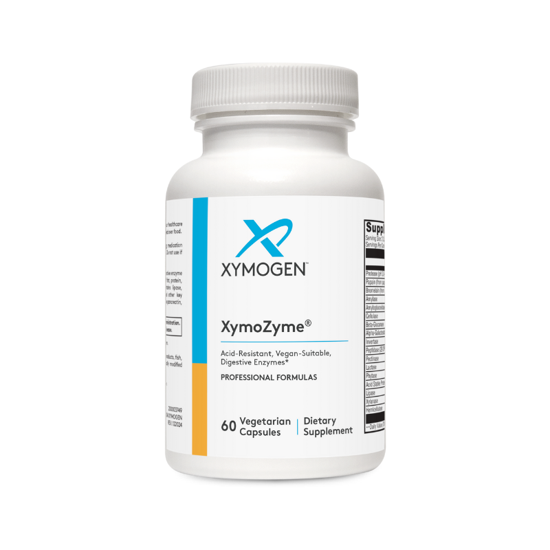 美國XYMOGEN 純素、多酶消化補充劑 XymoZyme 60 粒 膠囊