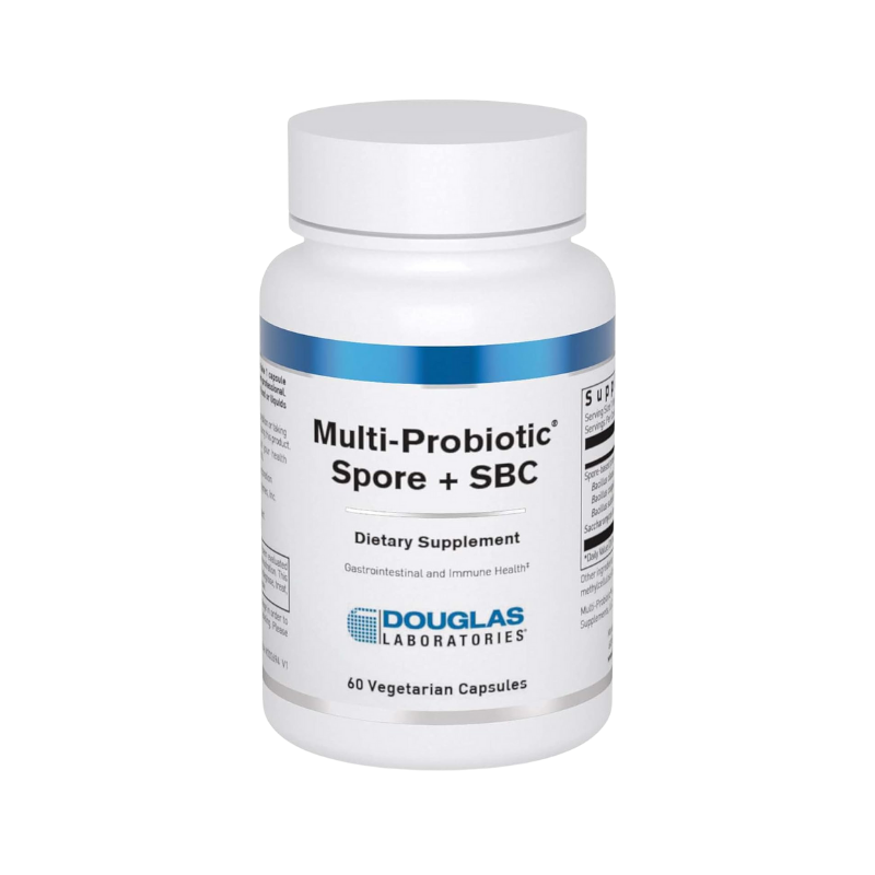 美國Douglas Laboratories 複合孢子益生菌+布拉迪酵母菌 Multi-Probiotic® Spore + SBC 60粒 膠囊