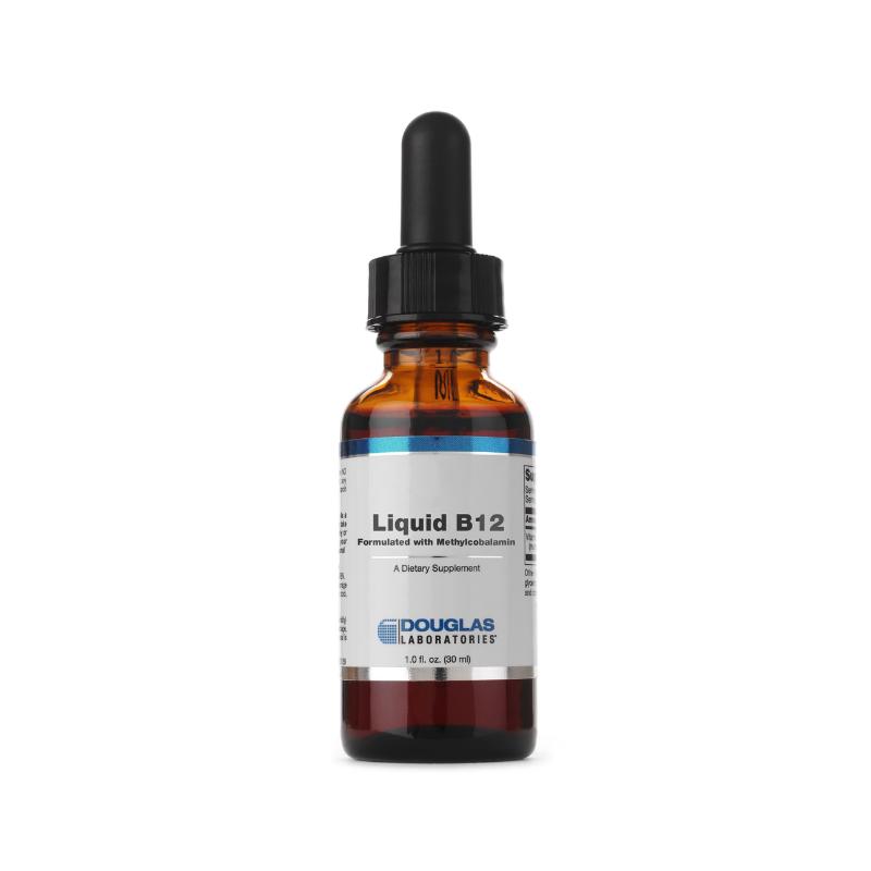 美國Douglas Laboratories 液體 B12(甲鈷胺) Liquid B12 (Formulated with Methylcobalamin) 30 mL