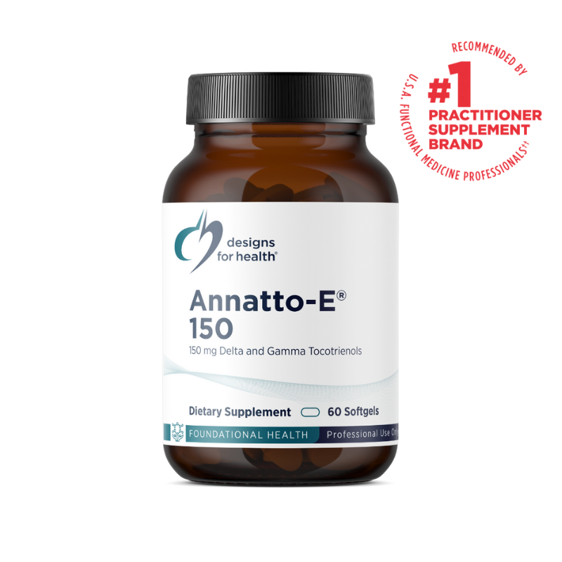 美國Designs for Health - 維他命E - Annatto-E® 150 - 60粒膠囊