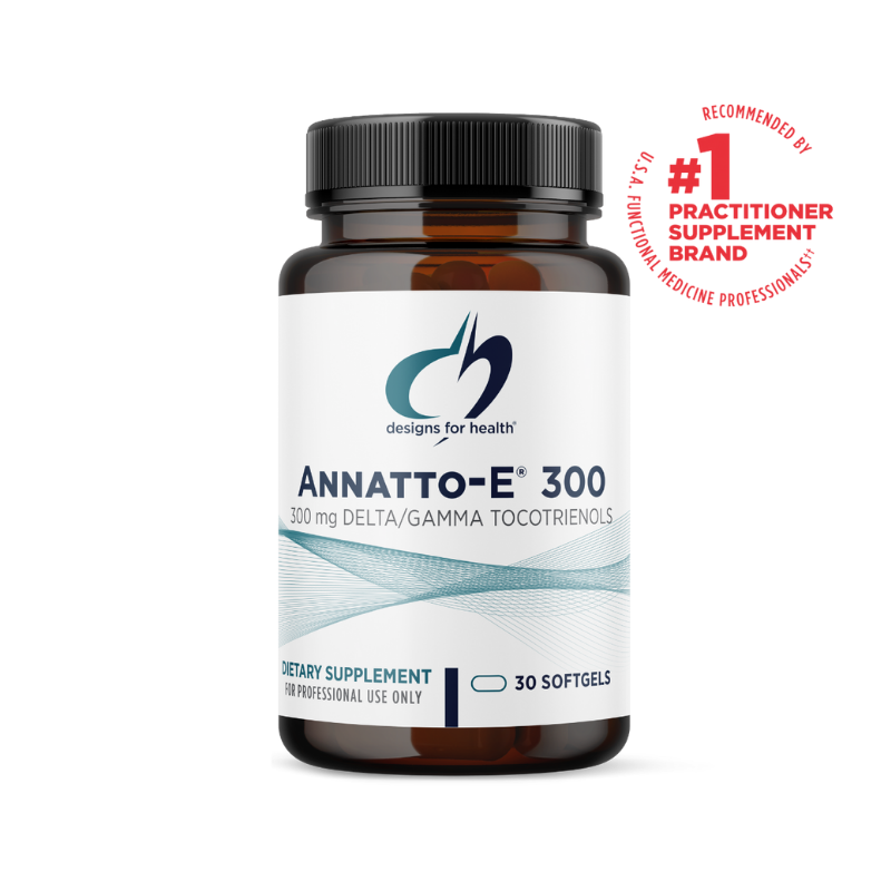 美國Designs for Health 維他命E 生育三烯酚 Annatto-E 300,60粒膠囊