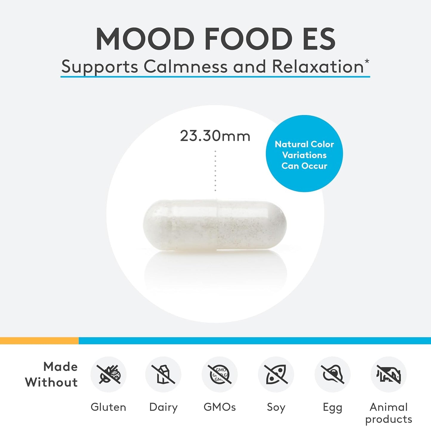 美國XYMOGEN 情緒食品 Mood Food ES,60 粒膠囊