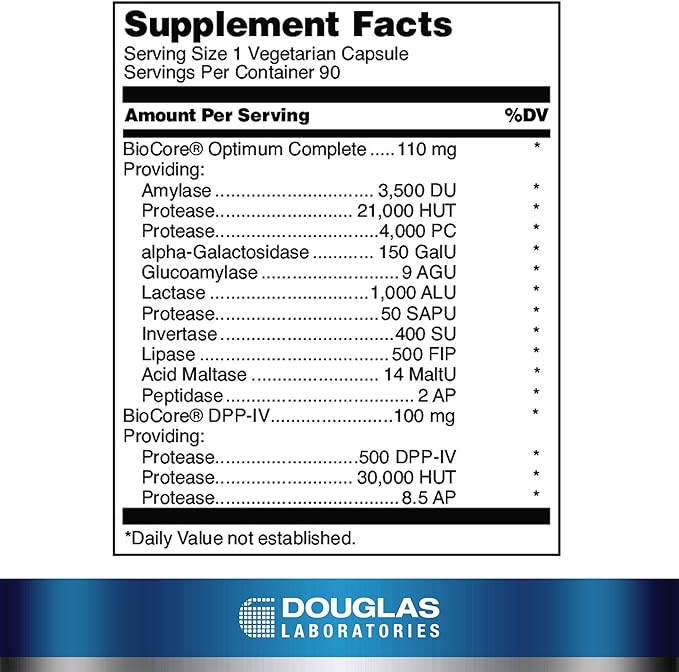 美國Douglas Laboratories 素食酵素 GI Digest 90粒 膠囊