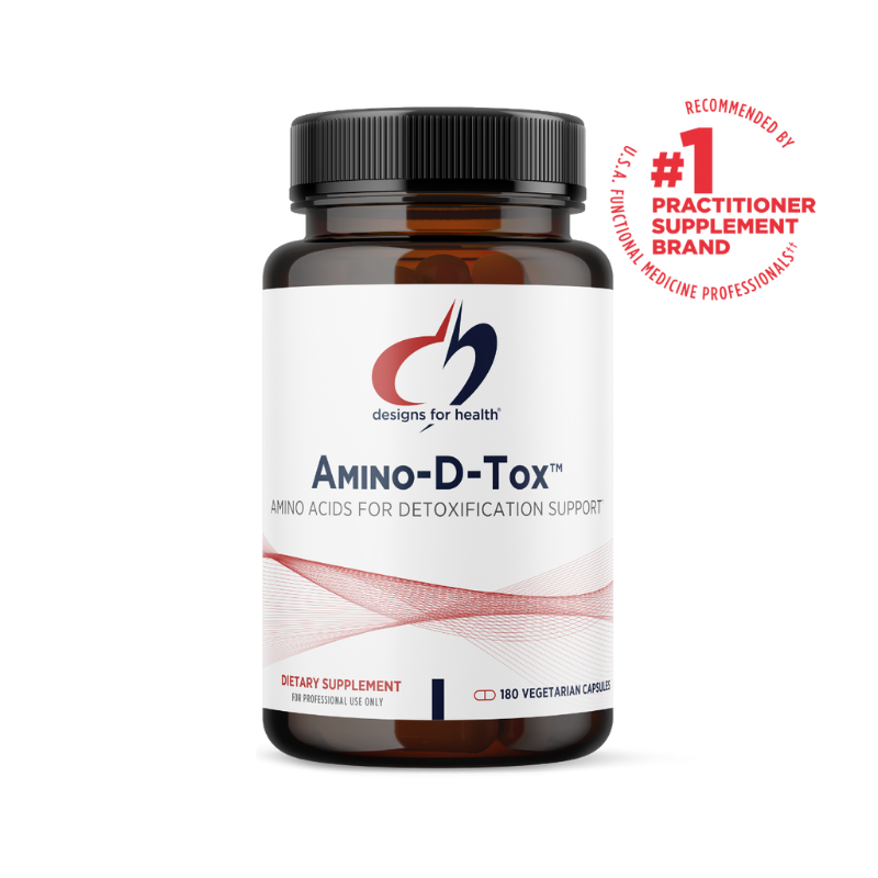 美國Designs for Health 肝臟II期氨基酸代謝支持 Amino-D-Tox,180粒膠囊