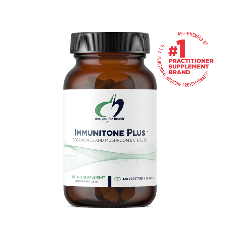美國Designs for Health 免疫支持草藥配方 Immunitone Plus,120粒膠囊