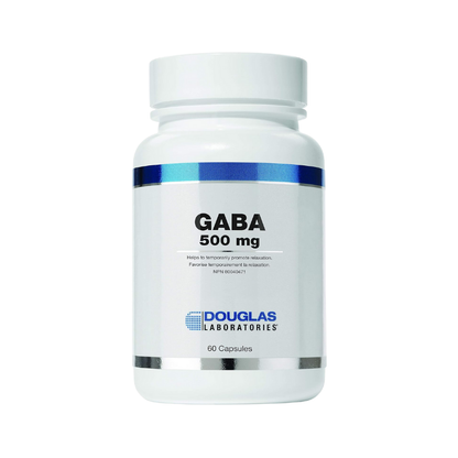 美國Douglas Laboratories γ-氨基丁酸 助眠  GABA 500 mg  60粒 膠囊