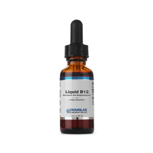 美國Douglas Laboratories - 液體 B12（含甲鈷胺） - Liquid B12 (Formulated with Methylcobalamin) - 1 液體盎司