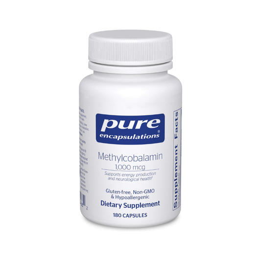 美國Pure Encapsulations - 甲鈷胺 1,000 mcg - Methylcobalamin 1,000 mcg -180 粒