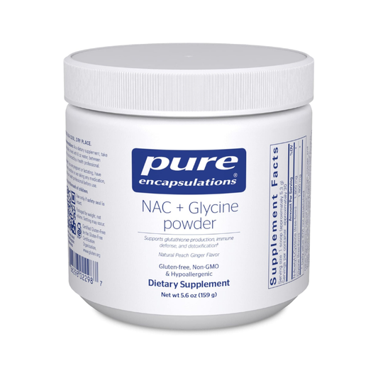 美國Pure Encapsulations   NAC + 甘氨酸粉  NAC + Glycine Powder 5.6盎司(159g)