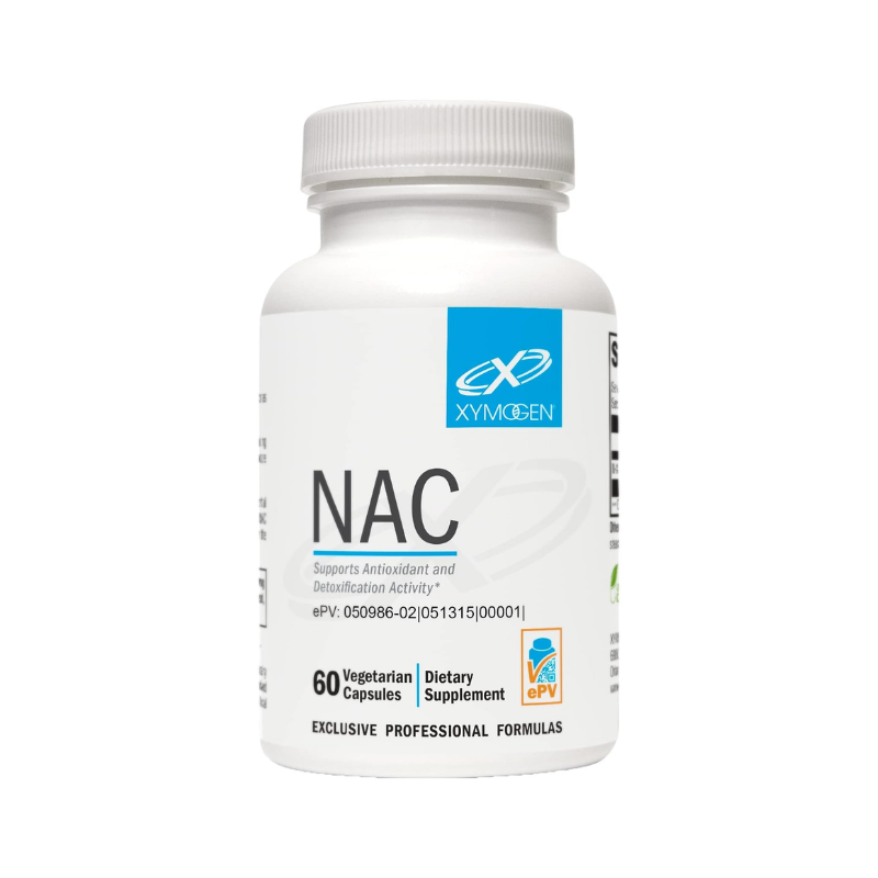 美國XYMOGEN - N 乙醯半胱氨酸 - N-Acetyl-Cysteine 600mg - 60 粒膠囊