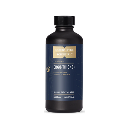 美國Quicksilver Scientific 麥角硫因 Ergo-Thione+，3.38 液體盎司 100 mL