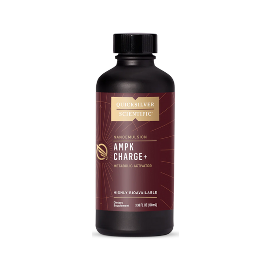 美國Quicksilver Scientific AMPK Charge+，3.38 液體盎司 100 mL