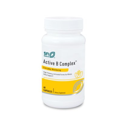 美國Klaire Labs/SFI Health 活性維生素B族 Active B Complex，60粒膠囊