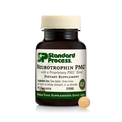美國Standard Process 腦神經營養補充劑 Neurotrophin PMG®，90 片