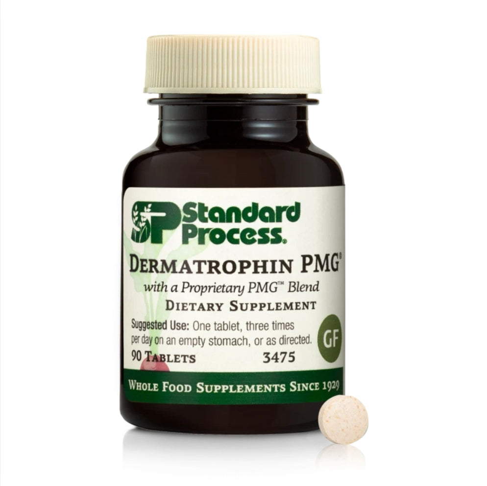 美國Standard Process 皮膚營養素Dermatrophin PMG®，90片片劑