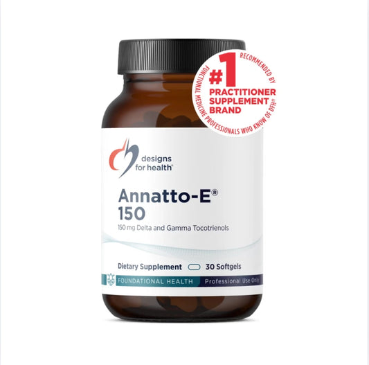 美國Designs for Health  維他命E 生育三烯酚  Annatto-E® 150，60粒膠囊
