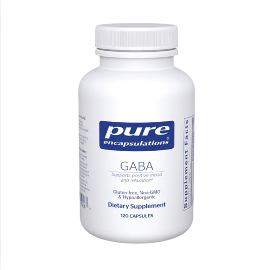 Pure Encapsulations GABA 氨基丁酸，120粒