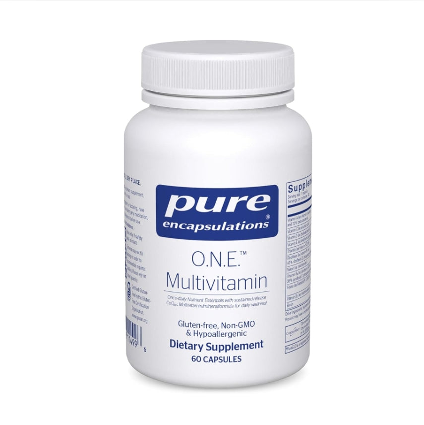 美國Pure Encapsulations 多種維生素 O.N.E. Multivitamin，60粒 膠囊