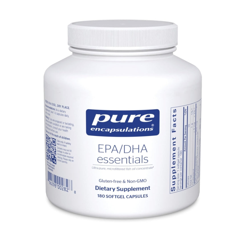 美國Pure Encapsulations 魚油 EPA/DHA Essentials 1000mg，180粒 膠囊