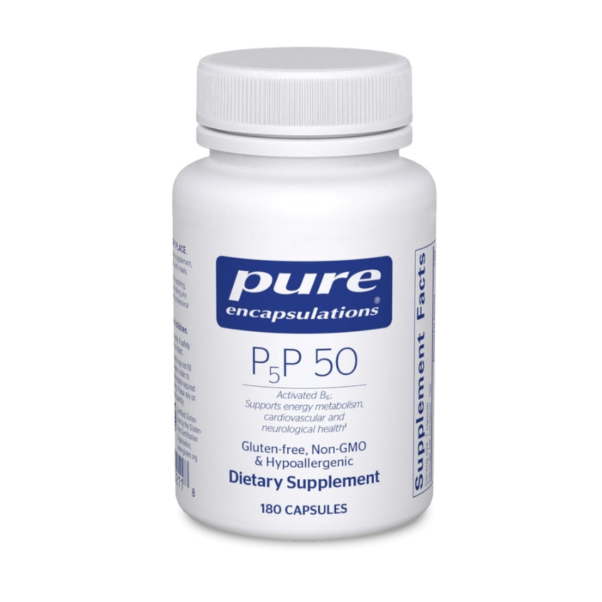 美國Pure Encapsulations  活性維他命B6 P5P 50，60粒 膠囊