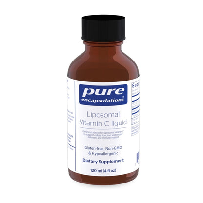 美國Pure Encapsulations 液體脂質體維他命C Liposomal Vitamin C liquid，120ml