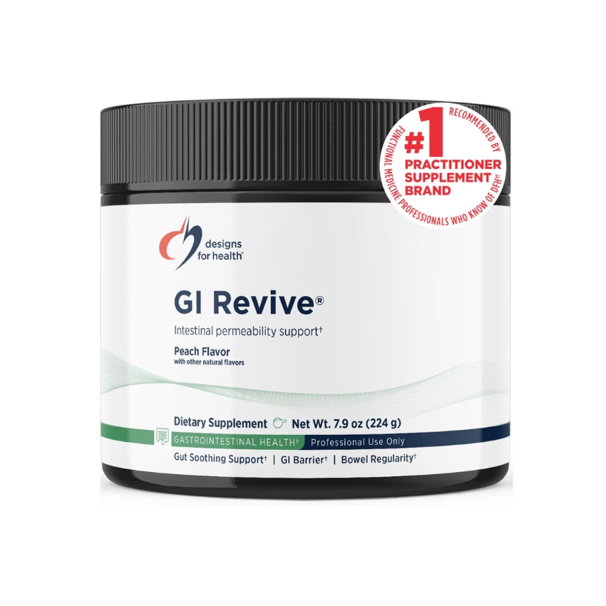 美國Designs for Health 谷氨醯胺複合腸道修復粉 GI Revive，7.9 oz/224g，腸道粘膜支持