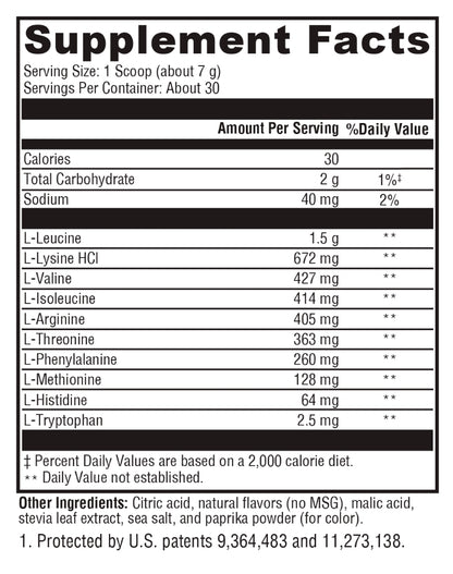 美國XYMOGEN 多種氨基酸粉 强健肌肉運動修復 水果味 XymoBolX  7.41盎司 (210 g)