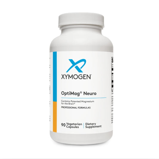美國XYMOGEN L-蘇氨酸鎂  OptiMag Neuro，90 粒素食膠囊