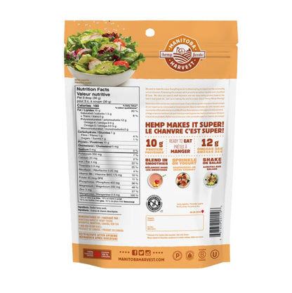 加拿大MANITOBA HARVEST Organic Hemp Hearts 天然火麻仁454克超級食物潤腸胃平衡血壓膽固醇