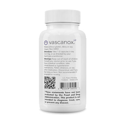 美國Vascanox HP 二代一氧化氮支持膠囊 心血管健康 60粒