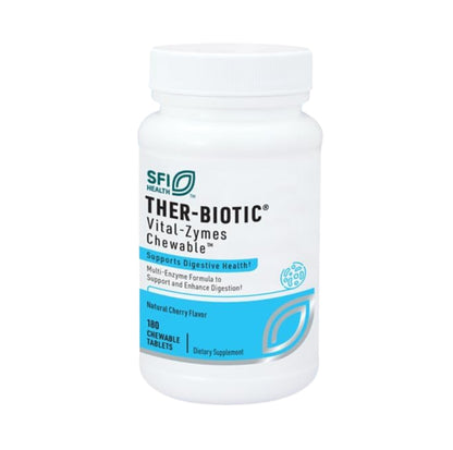 美國Klaire Labs/SFI Health 兒童成人消化酶酵素 Vital-Zymes Chewable，180 片咀嚼片