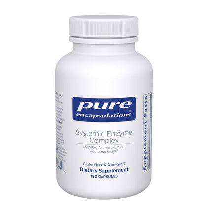 美國Pure Encapsulations 系統性酶關節軟骨健康 Systemic Enzyme Complex 180粒膠囊