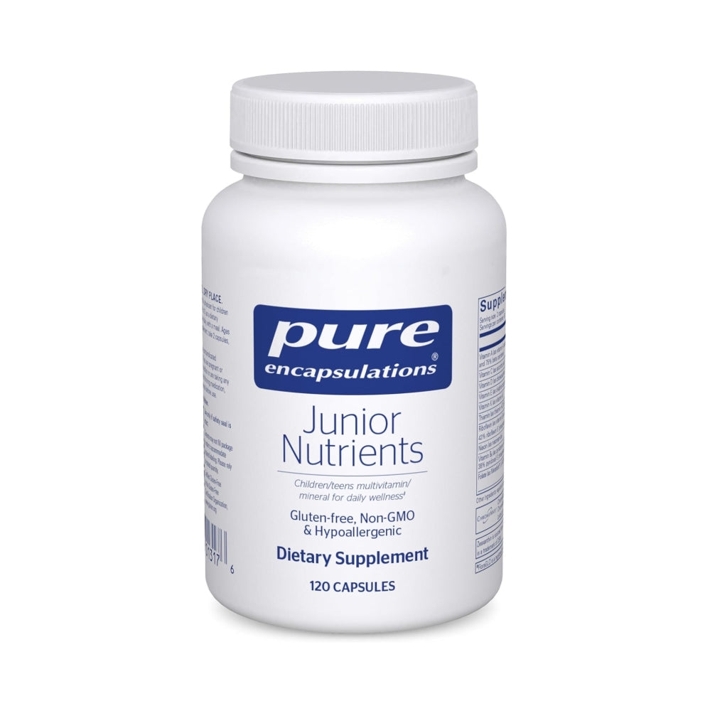 美國Pure Encapsulations 兒童青少年複合維生素 Junior Nutrients，120粒 膠囊