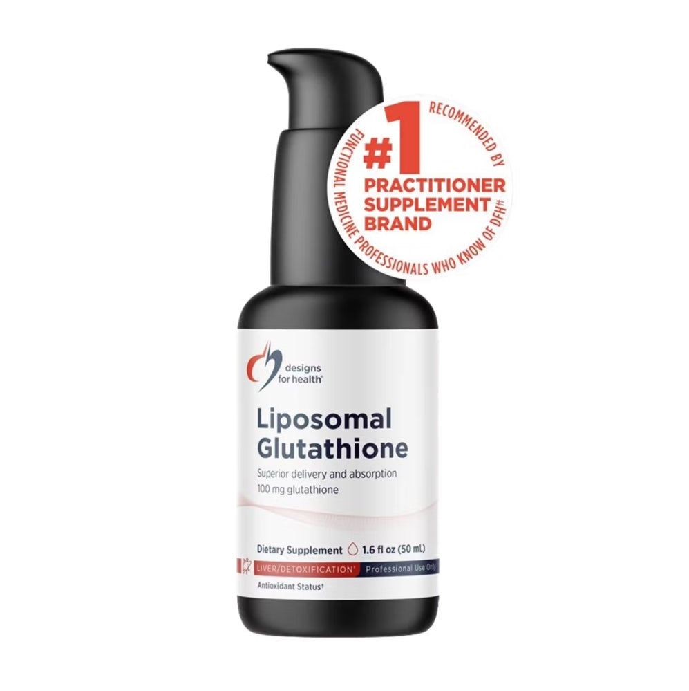 美國Designs for Health 液體脂質體穀胱甘肽 Liposomal Glutathione 50 mL 檸檬味