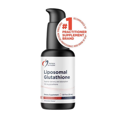 美國Designs for Health 液體脂質體穀胱甘肽 Liposomal Glutathione 50 mL 檸檬味