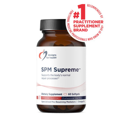 美國Designs for Health 促消退介質 SPM Supreme，60粒 軟膠囊