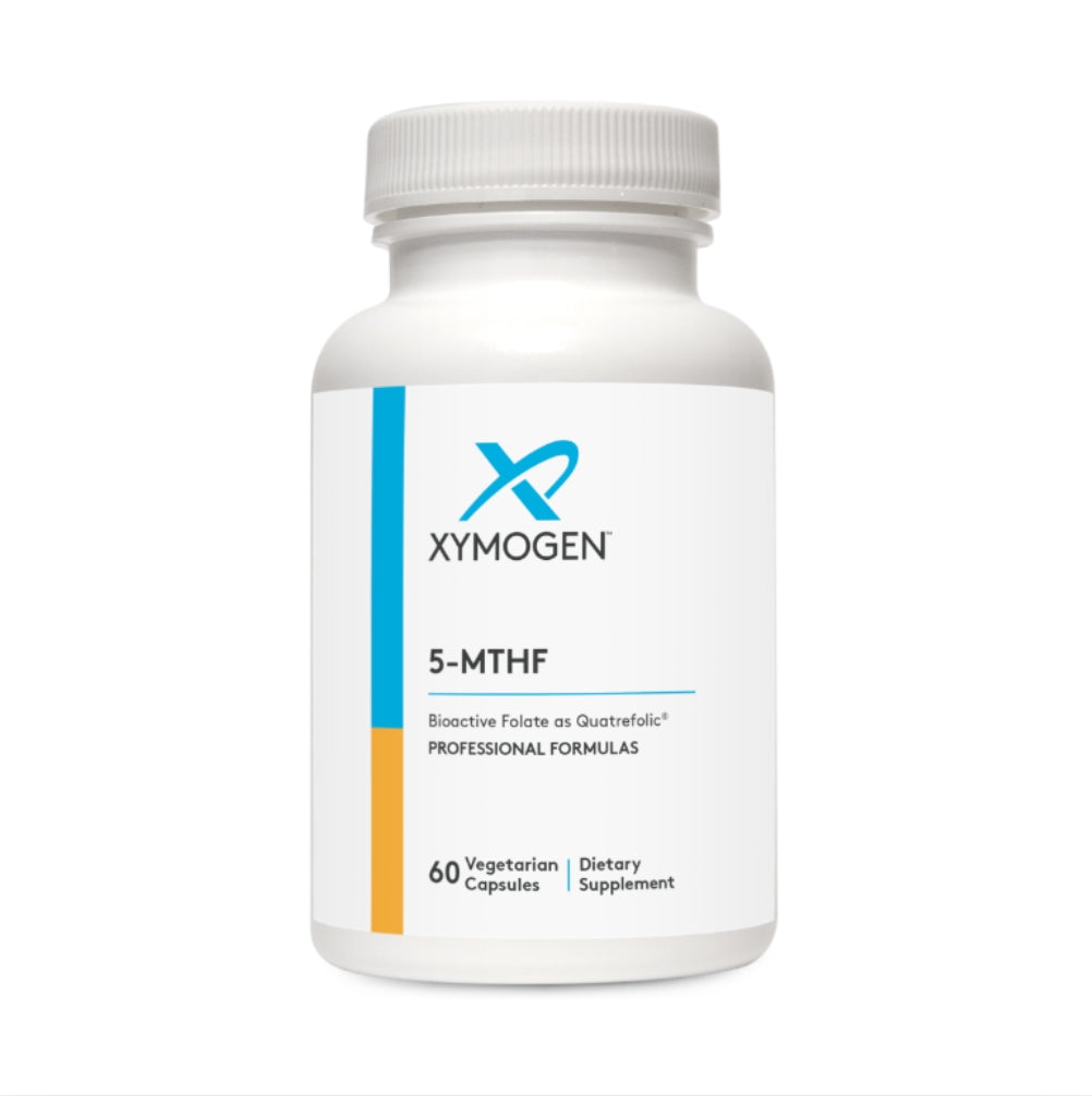 美國XYMOGEN 活性葉酸補充劑 5-MTHF，60 粒膠囊