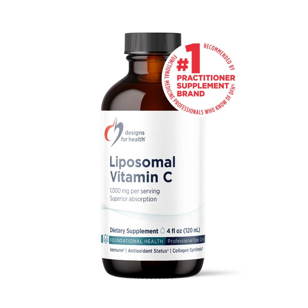 美國Designs for Health 脂質體維他命C液體 Liposomal Vitamin C，120 mL