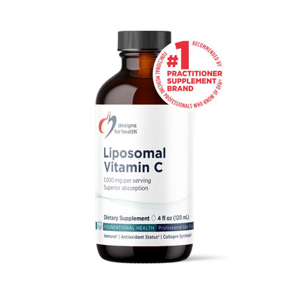 美國Designs for Health 脂質體維他命C液體 Liposomal Vitamin C，120 mL