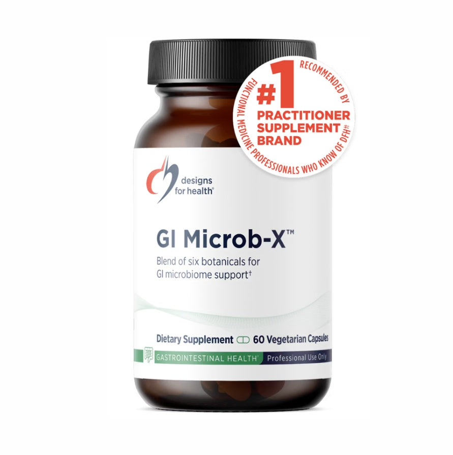 美國Designs for Health 胃腸微生態平衡 GI Microb-X，60粒膠囊