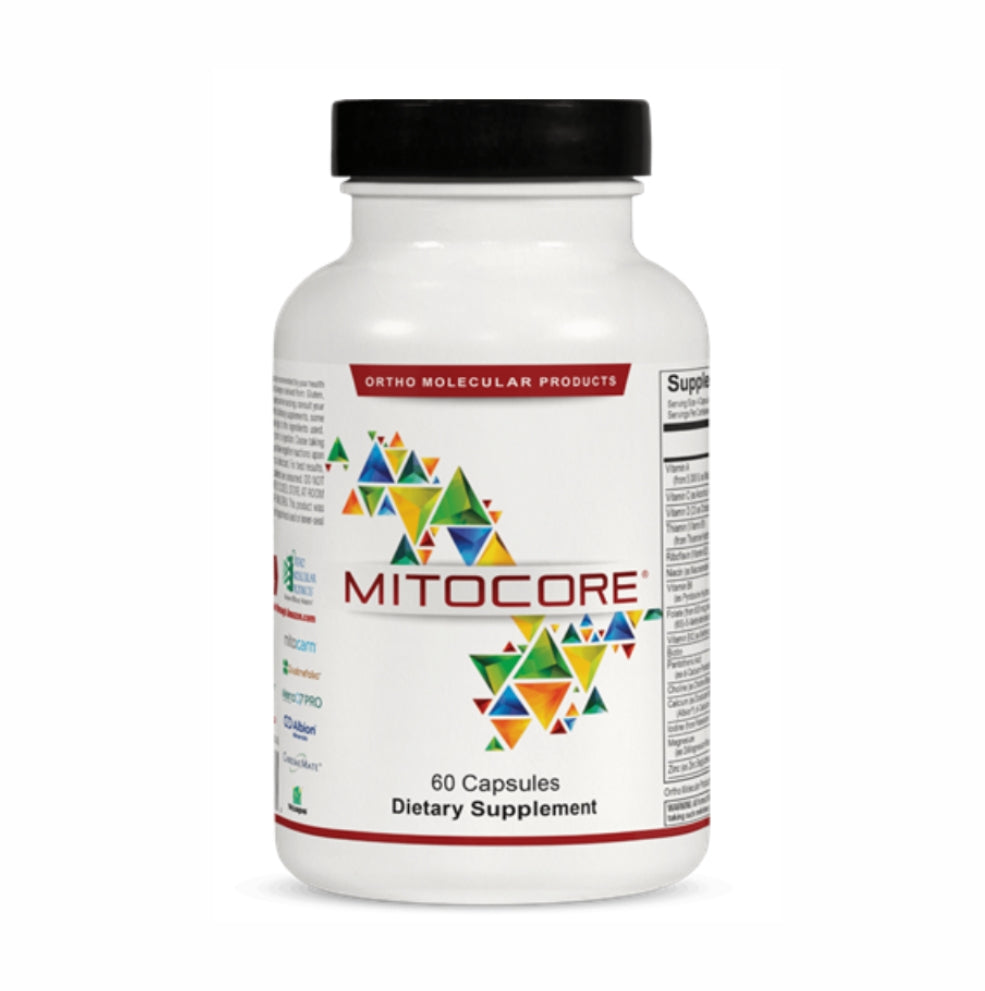 美國Ortho Molecular Product 綫粒體能量營養素 MitoCORE，120粒 膠囊
