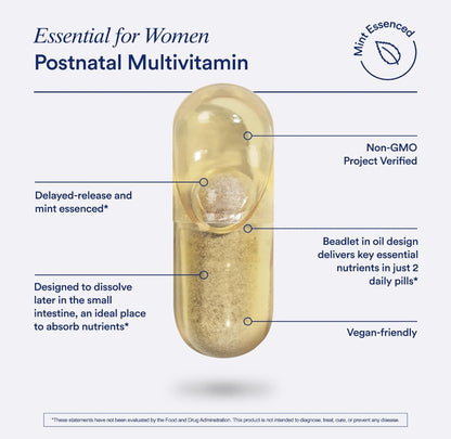 美國Ritual 孕婦產後複合維生素 Women's Postnatal Multivitamin，60粒 膠囊
