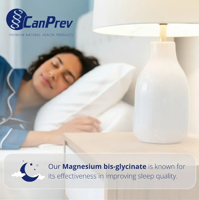 加拿大CanPrev 雙甘氨酸鎂 Magnesium Bis-Glycinate 200 Gentle，240粒 膠囊
