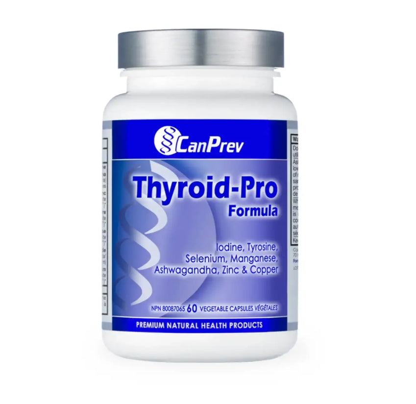 加拿大CanPrev 甲狀腺專業配方 Thyroid-Pro Formula，60粒 膠囊