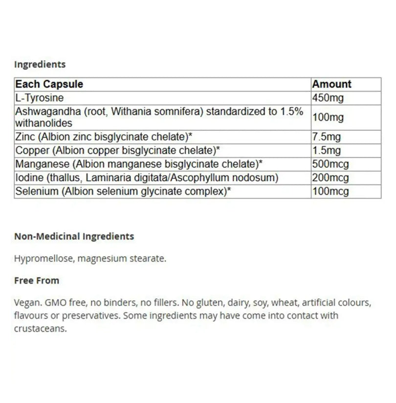 加拿大CanPrev 甲狀腺專業配方 Thyroid-Pro Formula，60粒 膠囊