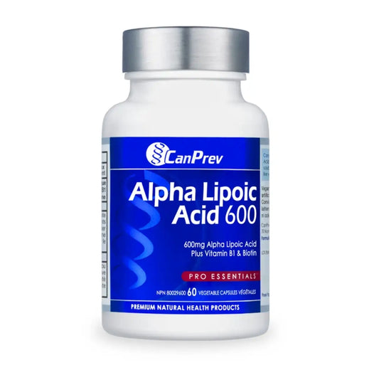 加拿大CanPrev 硫辛酸 Alpha Lipoic Acid 600mg，60粒 膠囊