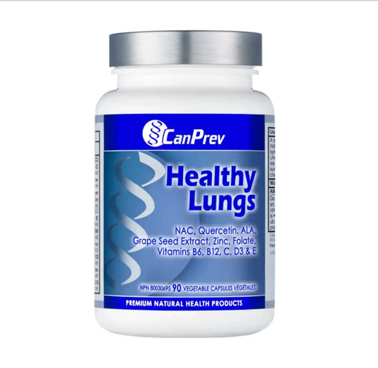 加拿大CanPrev 清肺膠囊 Healthy Lungs，90粒 膠囊