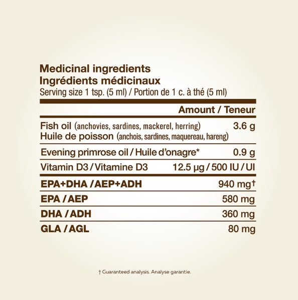 加拿大直送NutraSea 兒童專注力魚油 ADHD Targeted Omega-3 Citrus Punch 200mL