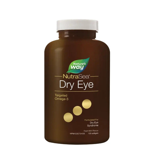 加拿大直送NutraSea 乾眼魚油 Dry Eye Targeted Omega-3 Fresh Mint 120 Softgels